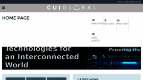 What Cuiglobal.com website looked like in 2018 (5 years ago)