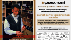 What Cakmaktamir.com website looked like in 2018 (5 years ago)