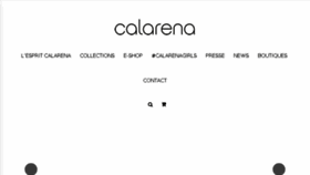 What Calarena.com website looked like in 2018 (5 years ago)