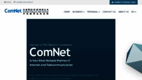 What Comnet-telecom.com.hk website looked like in 2018 (5 years ago)