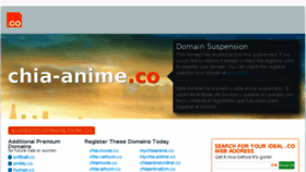 What Chia-anime.co website looked like in 2018 (5 years ago)