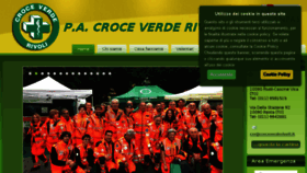 What Croceverderivoli.it website looked like in 2018 (5 years ago)