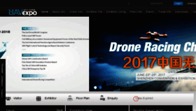 What China-drone.com.cn website looked like in 2018 (5 years ago)