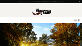 What Centennialgroup.com website looked like in 2018 (5 years ago)