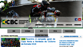 What Cbc.esp.br website looked like in 2018 (5 years ago)