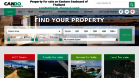 What Candoproperty.com website looked like in 2018 (5 years ago)