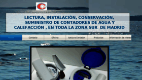 What Controlaguacontadores.com website looked like in 2018 (5 years ago)