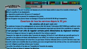 What Chateaudelhom.fr website looked like in 2018 (5 years ago)