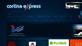 What Cortinaexpress.it website looked like in 2018 (5 years ago)