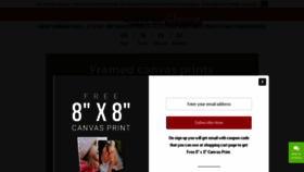 What Canvaschamp.co.uk website looked like in 2018 (6 years ago)