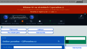 What Czporadna.cz website looked like in 2018 (5 years ago)