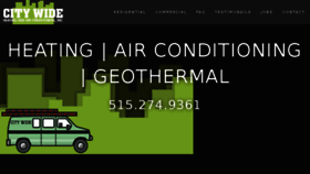 What Citywideheatingandair.com website looked like in 2018 (5 years ago)