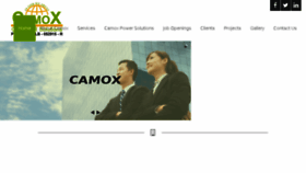What Camox.com website looked like in 2018 (5 years ago)