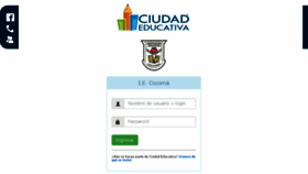 What Cocorna.ciudadeducativa.com website looked like in 2018 (5 years ago)