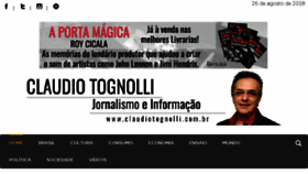 What Claudiotognolli.com.br website looked like in 2018 (5 years ago)