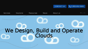 What Cloudops.com website looked like in 2018 (7 years ago)