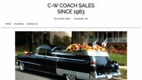 What Cwcoach.com website looked like in 2018 (5 years ago)