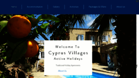 What Cyprusvillages.com.cy website looked like in 2018 (5 years ago)