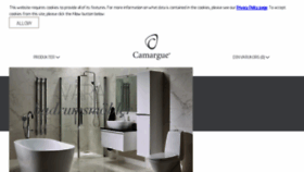 What Camargue.se website looked like in 2018 (6 years ago)