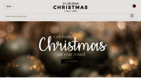 What Christmas-decorations.com website looked like in 2018 (5 years ago)