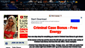 What Criminalcasetools.com website looked like in 2018 (5 years ago)