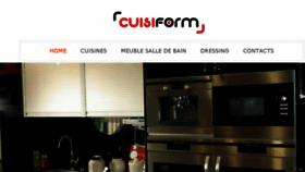 What Cuisiform.ch website looked like in 2018 (5 years ago)