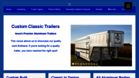 What Customclassictrailer.com website looked like in 2018 (5 years ago)