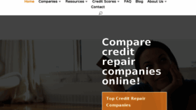 What Creditrepairexpert.org website looked like in 2018 (5 years ago)