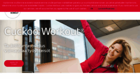 What Cuckooworkout.com website looked like in 2018 (5 years ago)