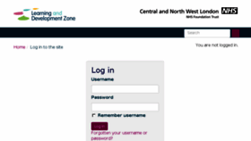 What Cnwllearning.org website looked like in 2018 (7 years ago)