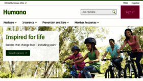 What Careers.humana.com website looked like in 2018 (5 years ago)