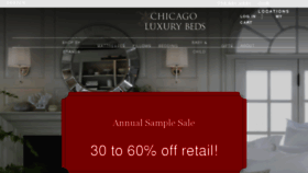 What Chicagoluxurybeds.com website looked like in 2018 (5 years ago)