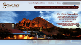 What Camelbackbible.com website looked like in 2018 (5 years ago)
