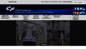 What Chem-flowtronics.com website looked like in 2018 (5 years ago)