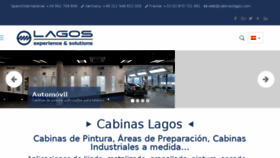 What Cabinaslagos.com website looked like in 2018 (5 years ago)