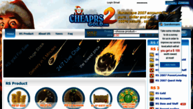 What Cheaprs2gold.com website looked like in 2018 (5 years ago)