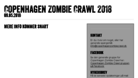 What Copenhagenzombiecrawl.dk website looked like in 2018 (5 years ago)