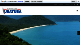 What Curiosidadesdeubatuba.com.br website looked like in 2018 (5 years ago)