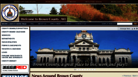 What Co.brown.wi.us website looked like in 2018 (5 years ago)