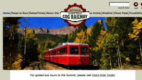What Cograilway.com website looked like in 2018 (5 years ago)