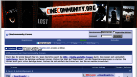 What Cinecommunity.org website looked like in 2018 (5 years ago)
