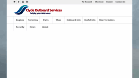 What Clyde-outboard-services.co.uk website looked like in 2018 (7 years ago)