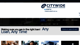 What Citywidelending.com.au website looked like in 2018 (5 years ago)