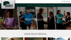 What Careers.selectmedical.com website looked like in 2018 (5 years ago)