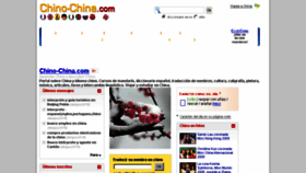 What Chino-china.com website looked like in 2018 (5 years ago)