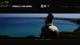 What Cavallssonangel.com website looked like in 2018 (5 years ago)