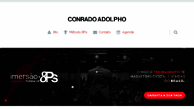What Conrado.com.br website looked like in 2018 (5 years ago)