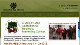 What Cfnmedicine.com website looked like in 2018 (5 years ago)