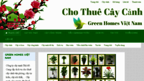 What Cayxanhthudo.com.vn website looked like in 2018 (5 years ago)