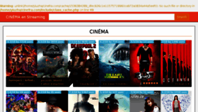 What Cinefra.com website looked like in 2018 (5 years ago)
